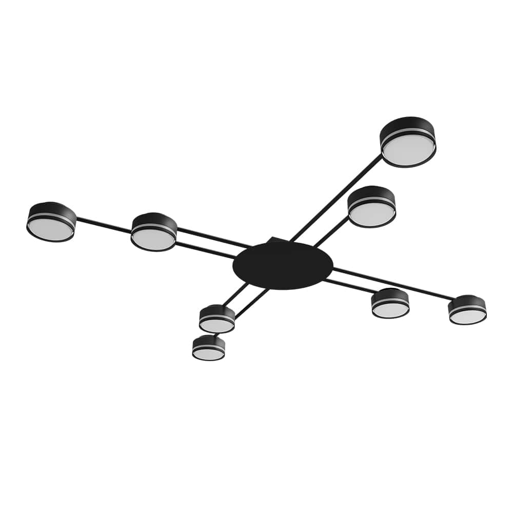 [8322] Накладний світильник Ardero ML482-8 під лампу чорний