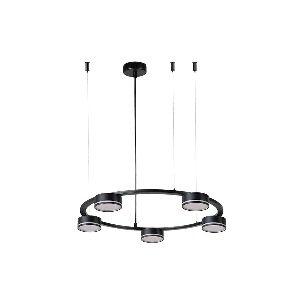 [8328] Накладний світильник Ardero ML484-5 під лампу на підвісі чорний