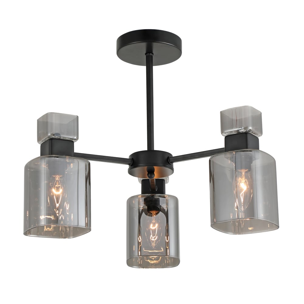 [8378] Накладний світильник Ardero BL1130-1 OLIVIA під лампу чорний