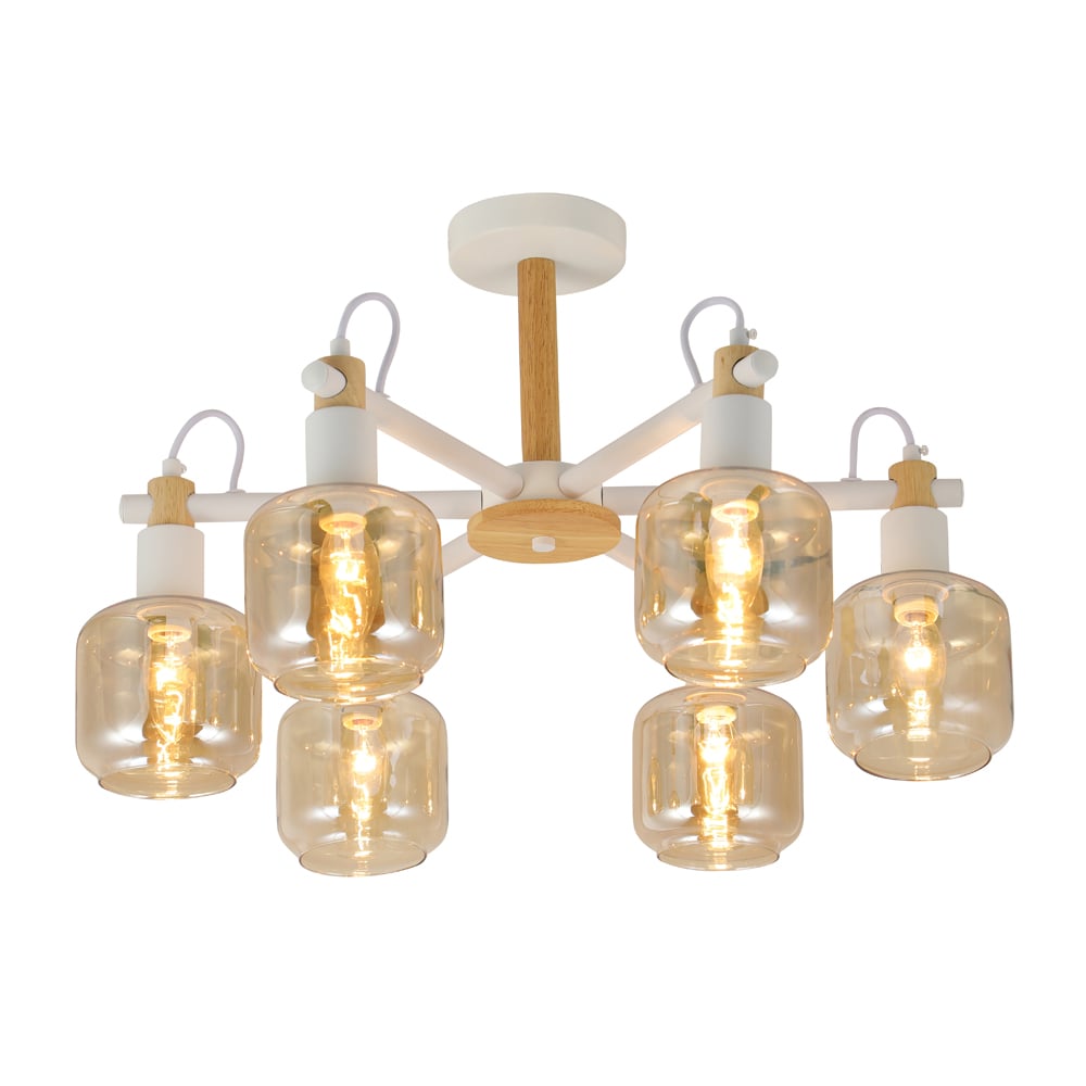 [8404] Накладний світильник Ardero BL1460-2 DENVER під лампу білий