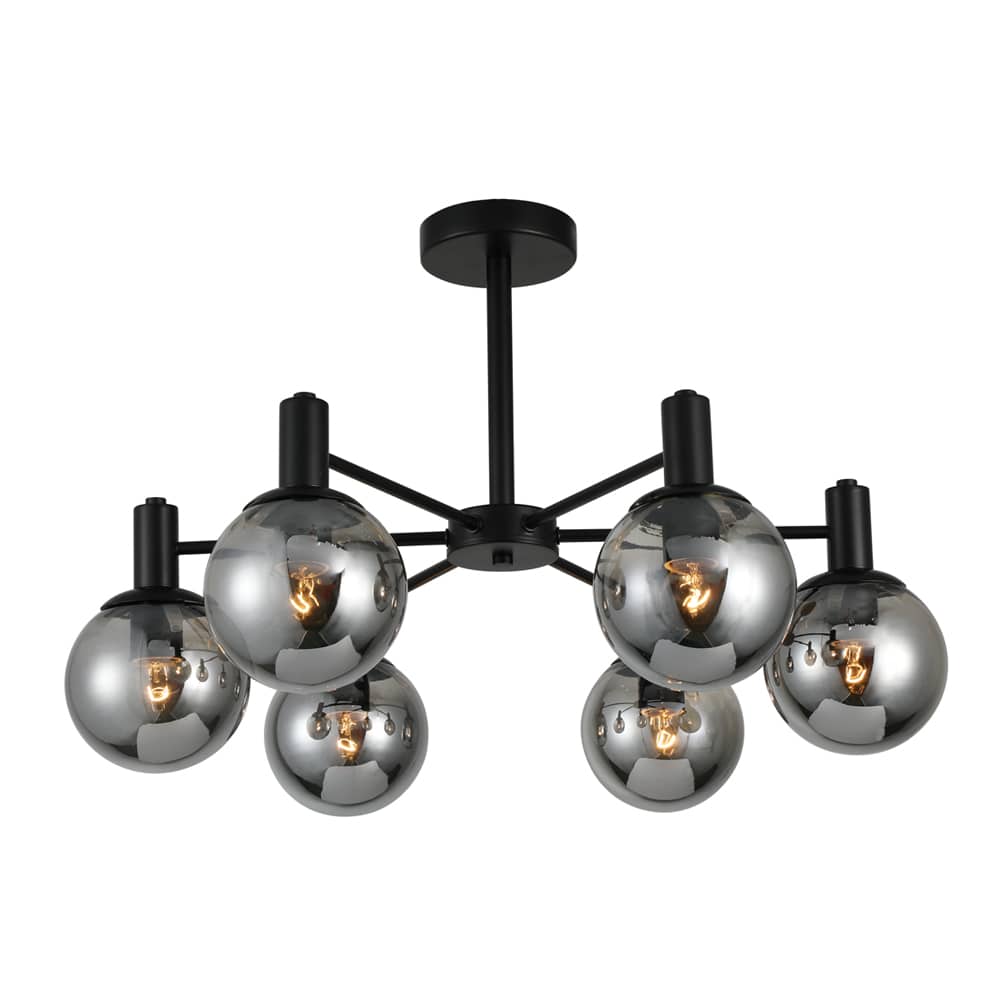 [8410] Накладний світильник Ardero BL1560-1 NEAPOL під лампу чорний