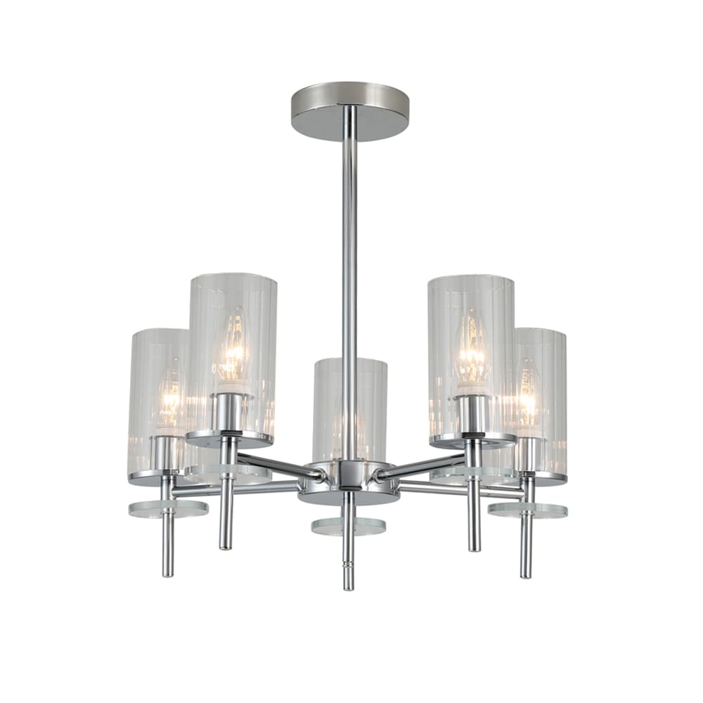 [8424] Накладний світильник Ardero BL1750-3 CHICAGO під лампу хром