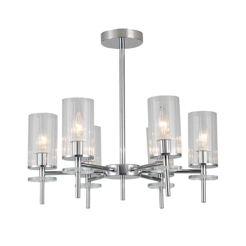 [8425] Накладний світильник Ardero BL1760-3 CHICAGO під лампу хром