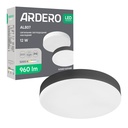 Світлодіодний накладний світильник Ardero AL807 12Вт 5000K чорний