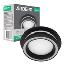 Вбудований світильник Ardero DL2812 під лампу чорний