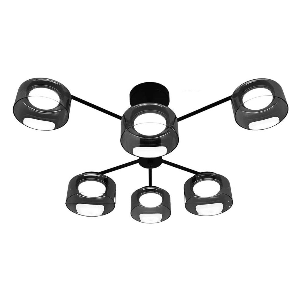 [8945] Світильник стельовий Ardero ML490-6 під лампу чорний