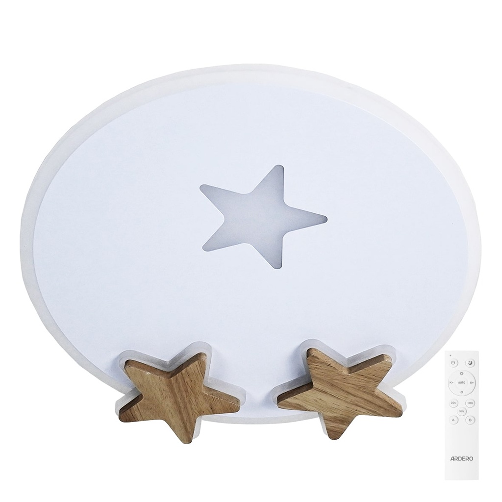 [8940] Світлодіодний накладний світильник Ardero AL6104ARD STARS 50Вт білий