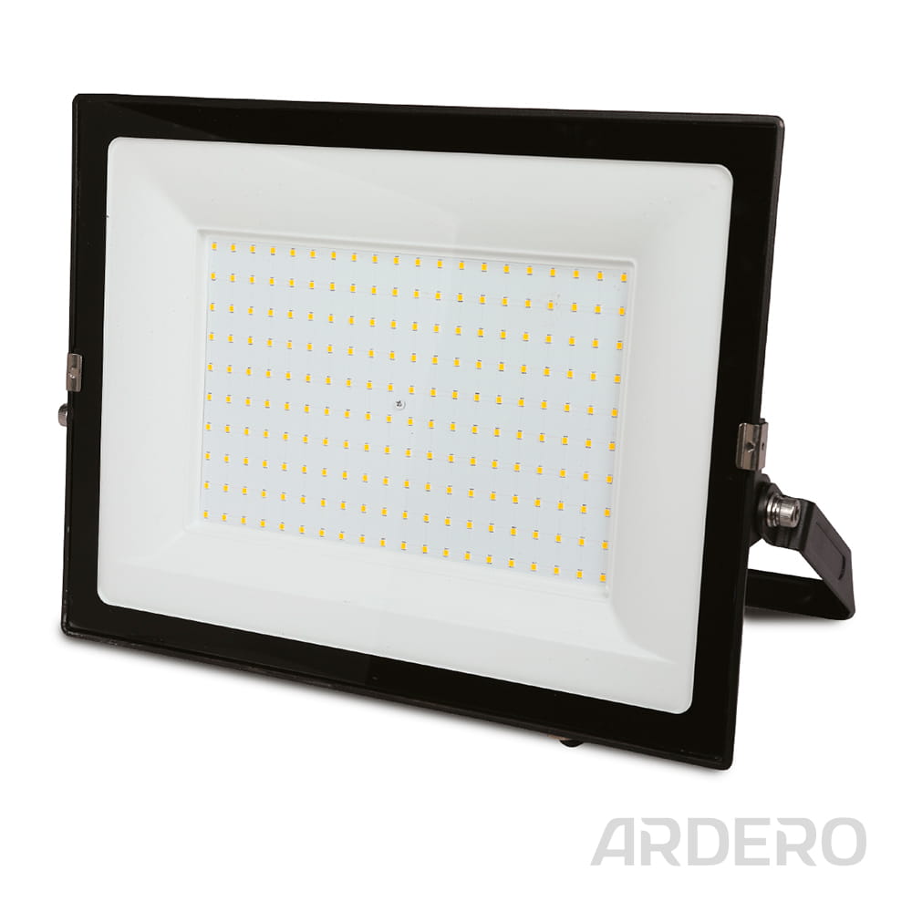 Світлодіодний прожектор Ardero LL-1200ARD 200Вт 6500K чорний