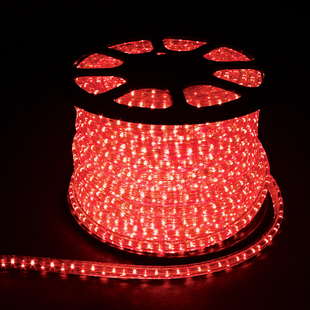 [2123] Світлодіодний дюралайт Feron LED 2WAY червоний