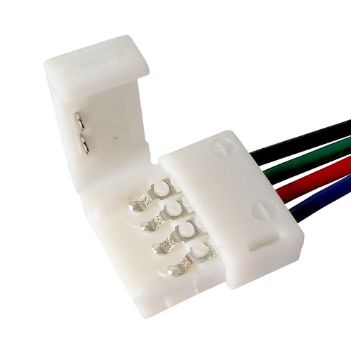 [3_2266] Конектор для світлодіодних стрічок OEM SC-08-SW-10-4 10mm RGB joint wire