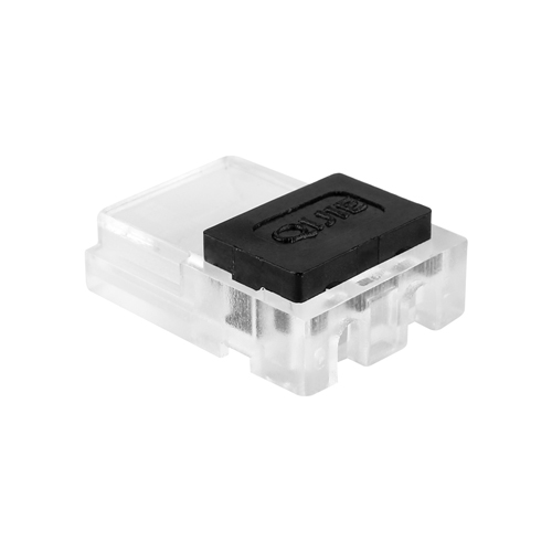 [3_2628] Коннектор для світлодіодних стрічок OEM SC-27-SW-10-2 10 мм, 2 pin, (провод-лента), invisible style