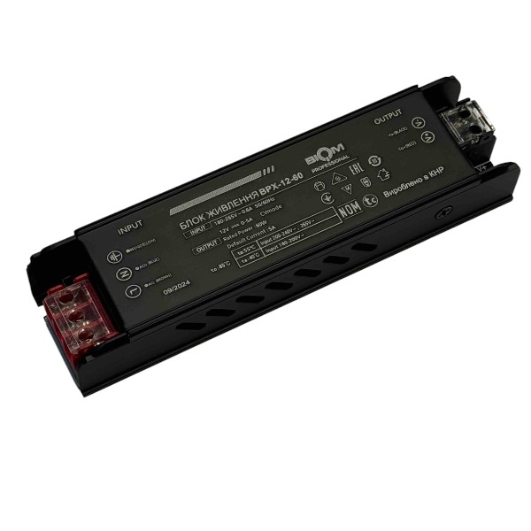 [3_3064] Блок живлення BIOM Professional DC12 60W BPX-12-60 5А