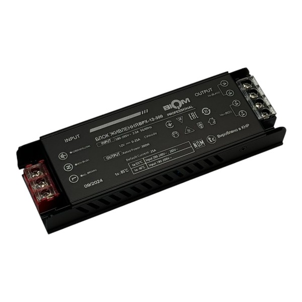 [3_3068] Блок живлення BIOM Professional DC12 300W BPX-12-300 25А