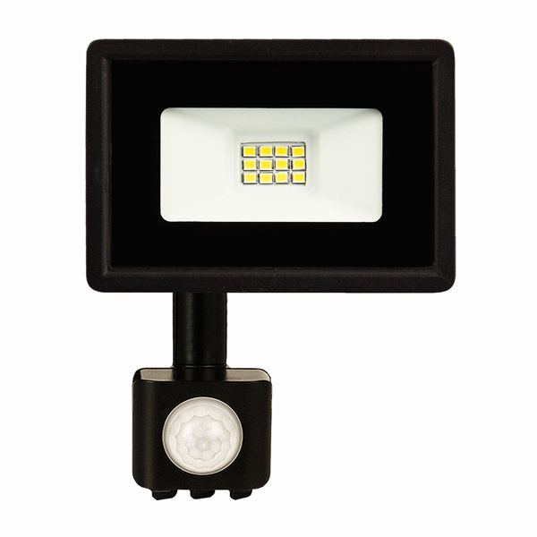 [3_3071] Світодіодний прожектор BIOM 10W S6-SMD-10-Slim+Sensor 6200К 220V IP65 с