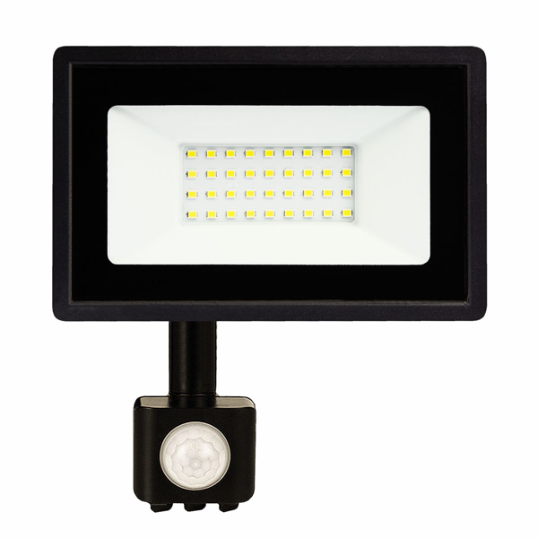 [3_3073] Світодіодний прожектор BIOM 30W S6-SMD-30-Slim+Sensor 6200К 220V IP65 с