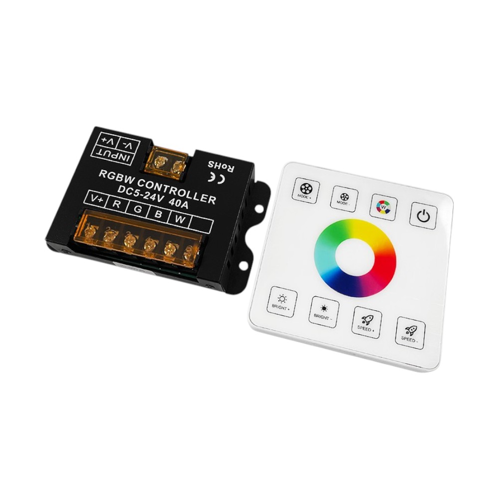 [3_3107] Контроллер RGBW OEM C-40-Touch-V2 DC12-24V (10A*4канала) білий