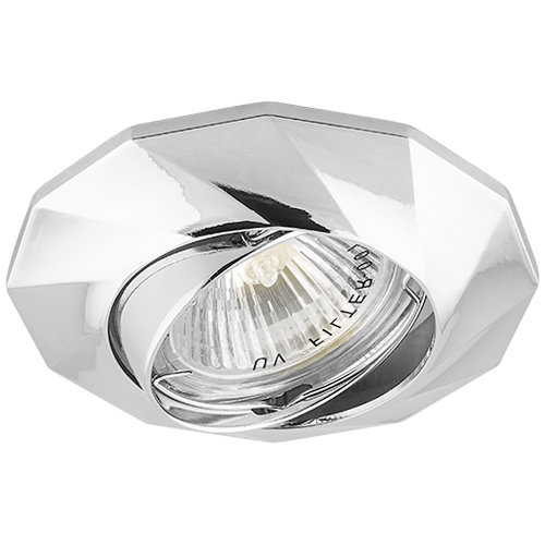 [5416] Вбудований світильник Feron DL6021 під лампу хром