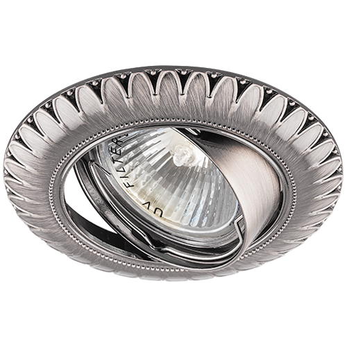 [5410] Вбудований поворотний світильник Feron DL6051 під лампу титан