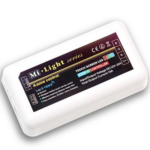 [3_2282] Контролер RGB OEM Mi-light 18А-2.4G-4 zone бiлий
