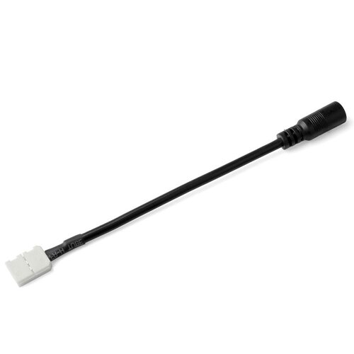 [3_2305] Конектор для свiтлодiодних стрiчок OEM №13 8мм затискач - mini Jack "мама" через дрiт, 15см