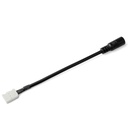 Конектор для свiтлодiодних стрiчок OEM №14 10мм затискач - mini Jack "мама" через дрiт, 15см
