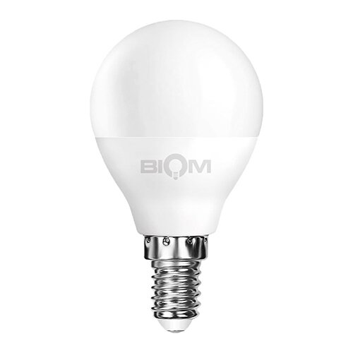 [3_2342] Свiтлодiодна лампа Biom BT-545 G45 4W E14 3000К матова