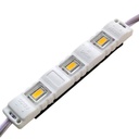 Світлодіодний модуль BRT M2 5630-3 led WW 1,5W 3000K, 12В, IP65 теплий білий закритий з лінзою