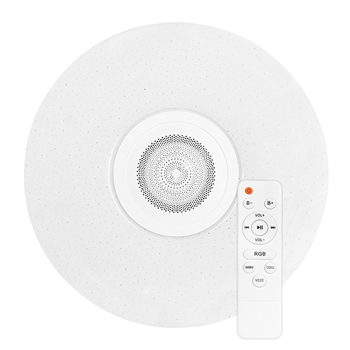 [3_2725] Світильник світлодіодний Biom SMART SML-R26-50-M-RGB 3000-6000K+ RGB 50Вт с д/к муз. BT APP