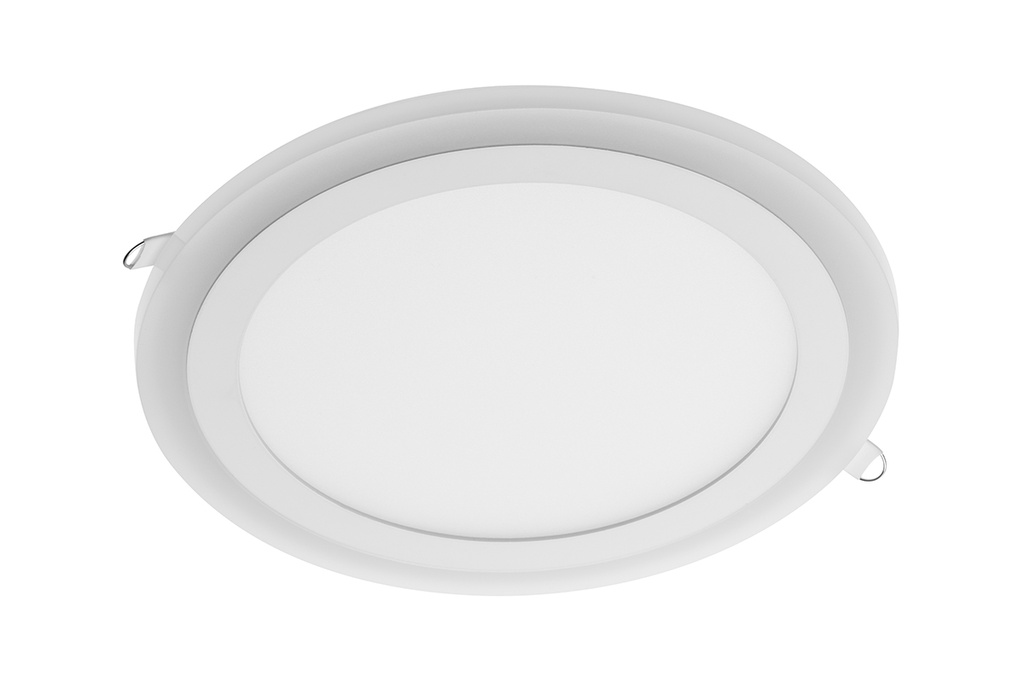 [6_18804] Світильник GTV LED TWINS (врізний), 16W (12W+4W), IP20, 3000K 3 режими