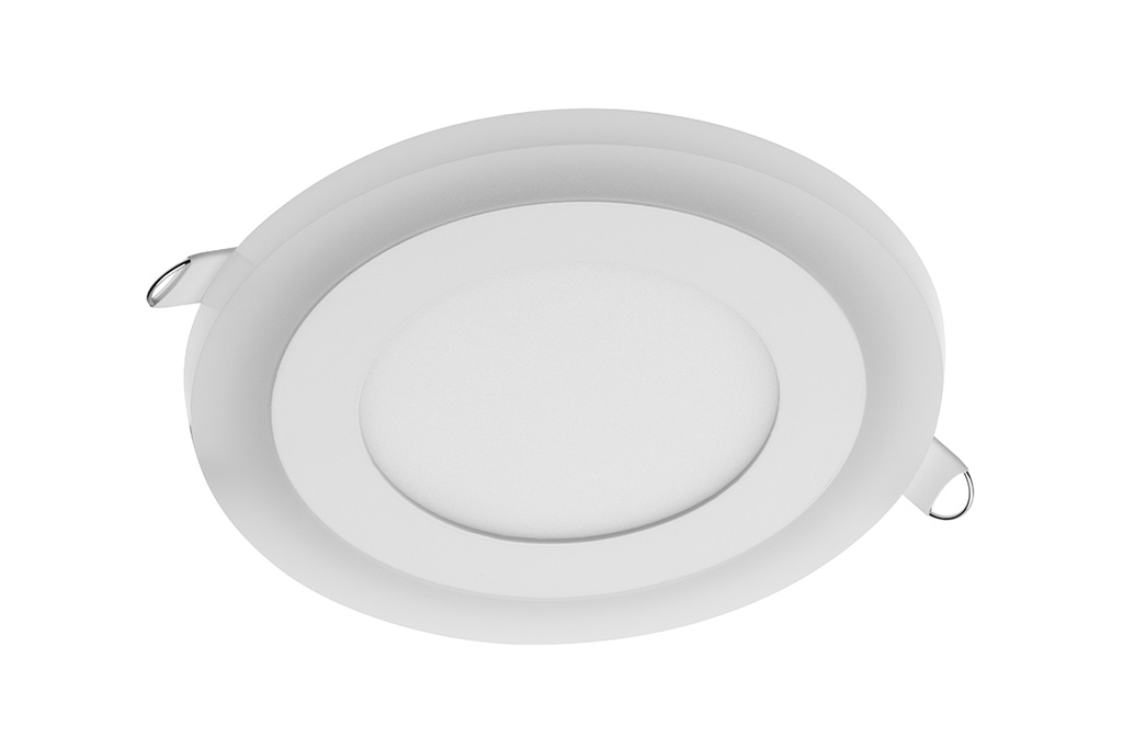 [6_18805] Світильник GTV LED TWINS (врізний), 9W (6W + 3W), IP20, 3000K 3 режими