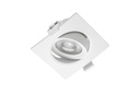 Світильник GTV LED VOLARE (врізний), 5W, 3000K, IP20, квадратний