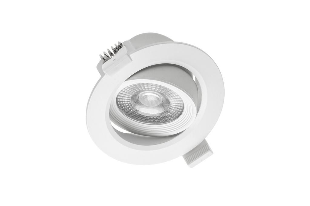 [6_18827] Світильник GTV LED VOLARE (врізний), 5W, 3000K, IP20, круглий