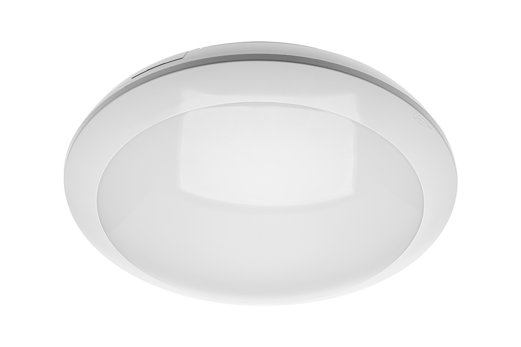 [6_19522] Світильник GTV LED TOKIO 22W з датчиком руху 4000K, 360°, IP66, (Ø 30cm)