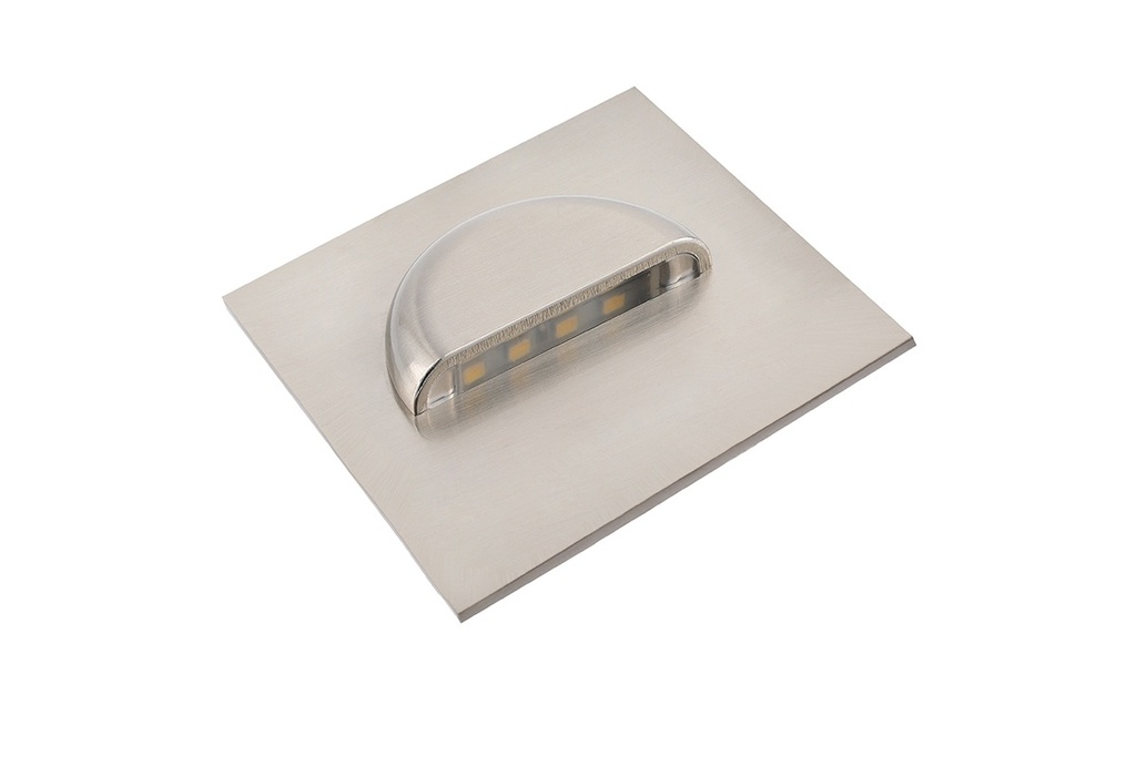 [6_19526] Світильник сходовий GTV LED ESCADA 0,8W, 4000K, DC 12V, IP20, квадратний