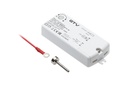 Сенсорний вимикач під гвинт GTV, білий, AE-WBEZDK15-10, 230V, MAX.500W, кабель 2м