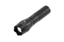 Ліхтарик кишеньковий GTV SOS Zoom на батарейках 3xAAA, 5Вт, 6400K, 200м, IP44, чорний