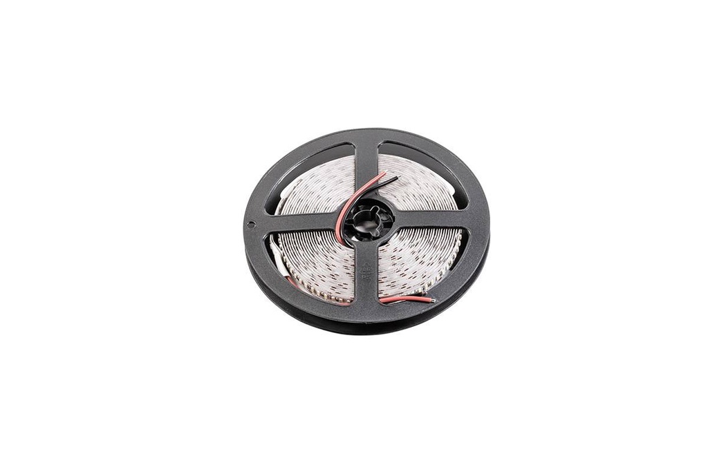 [6_20075] LED Стрічка GTV Flash 3014, 1200 LED, 4000K, 53W, 10мм, 5м, 12V (2 кабеля) (LD-3014-1200-20-NE4)