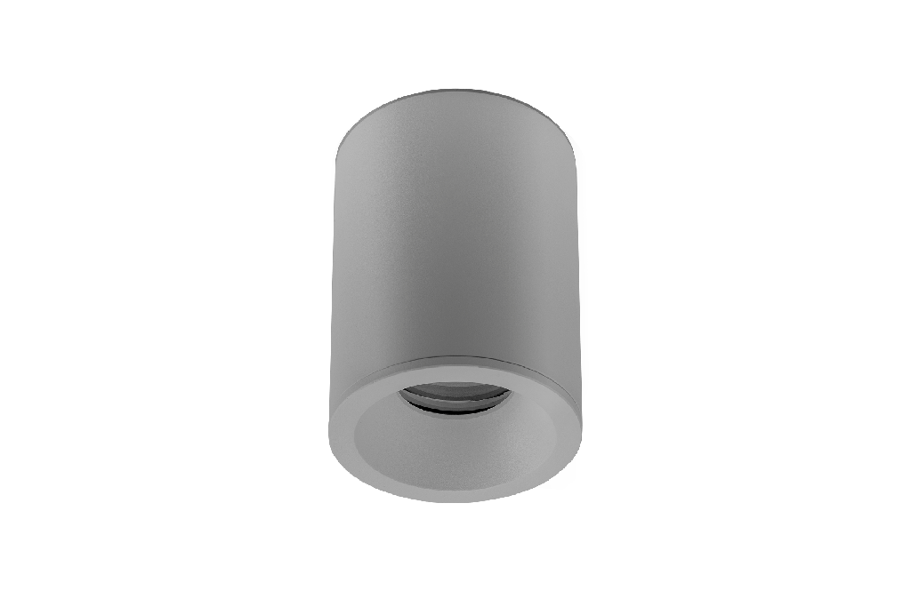 [6_20377] Світильник GTV SENSA AQUA IP54, алюміній, 85x115, max.50W, круглий, сірий (OS-SENAQ5087OKB-80)