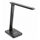 Настільна лампа з індукційною зарядкою GTV IZUKA LED, 6W, CCT, чорна, працює від power bank (LB-IZK6WCCT-10)
