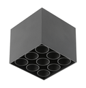 Світильник 20W LED GTV ARTEMIDA 3 роки гарантії, IP20, 4000K, 38°, квадрат, чорний (LD-ATM20WCK-NB)