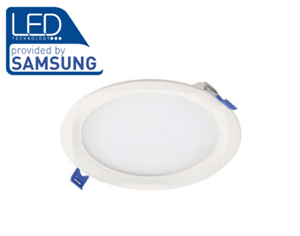 [6_20420] Світильник 24W LED GTV LOUIS гарантія 3 роки, IP54, 120°,4000K, врізний, круглий (LD-LSWO24W-NB)