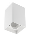 Світильник GTV RESTO, 80x80x125mm, IP20, max.20W, квадрат, білий (пластик) (OS-RST8080KW1-10)