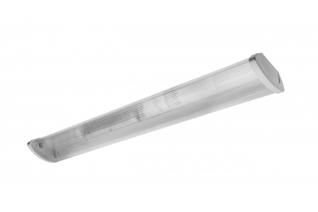 [6_20592] Світильник лінійний GTV ZEFIR LED 64см, T8 LED, G13, AC220-240В, 50/60Гц, IP40, ABS/PC, прозорий