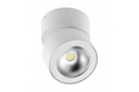 Світильник GTV LED BIANCO, 15W, IP20, 4000K, 104х102, круг, білий, з нахилом (LD-BNC15WOB-NB)