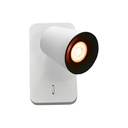 Настінний світильник GTV decor ELLI, 1*GU10, max.20W, одинарний, Білий (OS-ELLI-GU10-00-DEC)