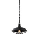 Підвісний світильник GTV decor LARS, E27, IP20, d36cm, чорний (OS-LARS2-10-DEC)