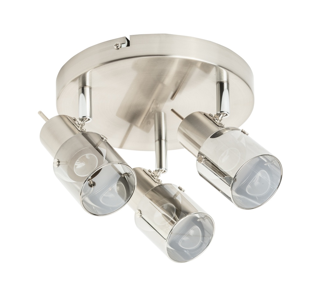 [6_20770] Світильник GTV ARALIA, G9, max.20W*3, IP20, сталь, потрійний (OS-AR3G9-10)