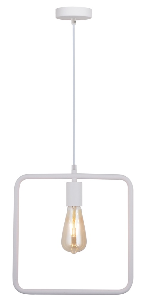 [6_20833] Підвісний світильник GTV decor LIJA, E27, max.40W, білий (OS-LI-E27-00-DEC)