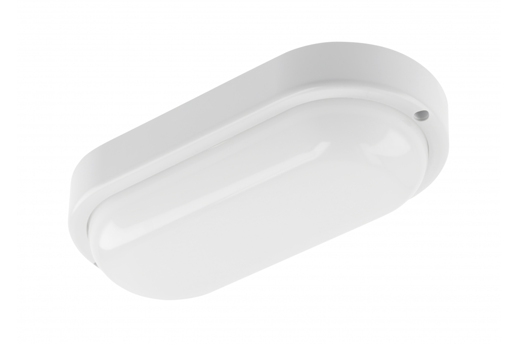 [6_20860] Світильник LED GTV KODO-OK, 8W, 720Lm, AC175-260V, 50/60 Hz, PF>0,5, Ra≥80, IP54, IK08, 4000K, овальний, білий