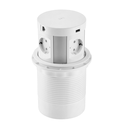 Подовжувач врізний GTV COMFORT PLUS індукційна зарядка, 4x роз. schuko, 2xUSB, 2xRJ45, 1,5м, білий